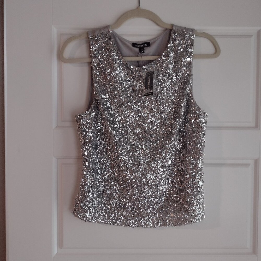 Express Sequin shirt